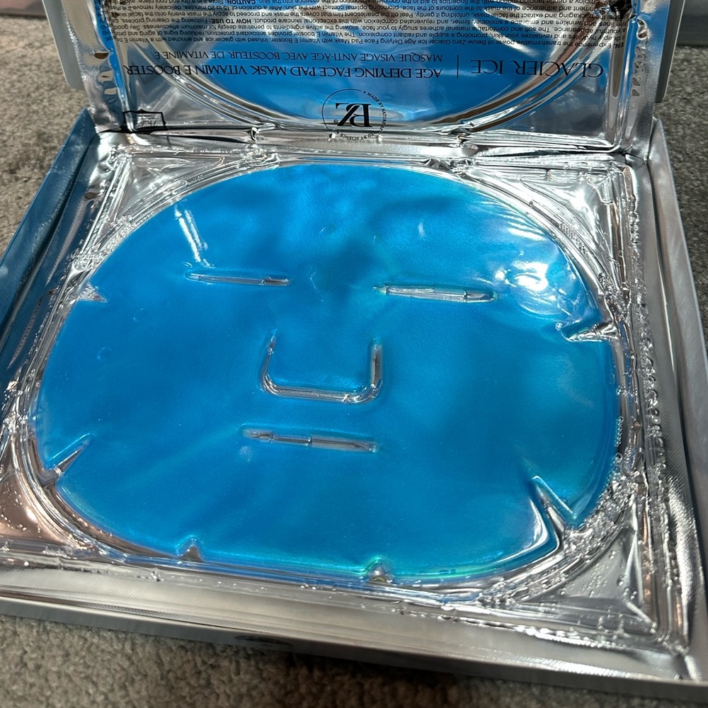 Glacier Ice Age-Defying Face Mask Vitamin E Single ONE Mask $300 MSRP - Picture 5 of 14